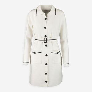 Nicole Miller New York Women's Button Front Belted Mini Sweater Dress Size M.